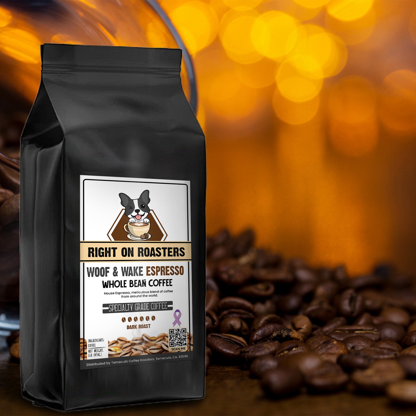 Woof & Wake 6 Bean Espresso