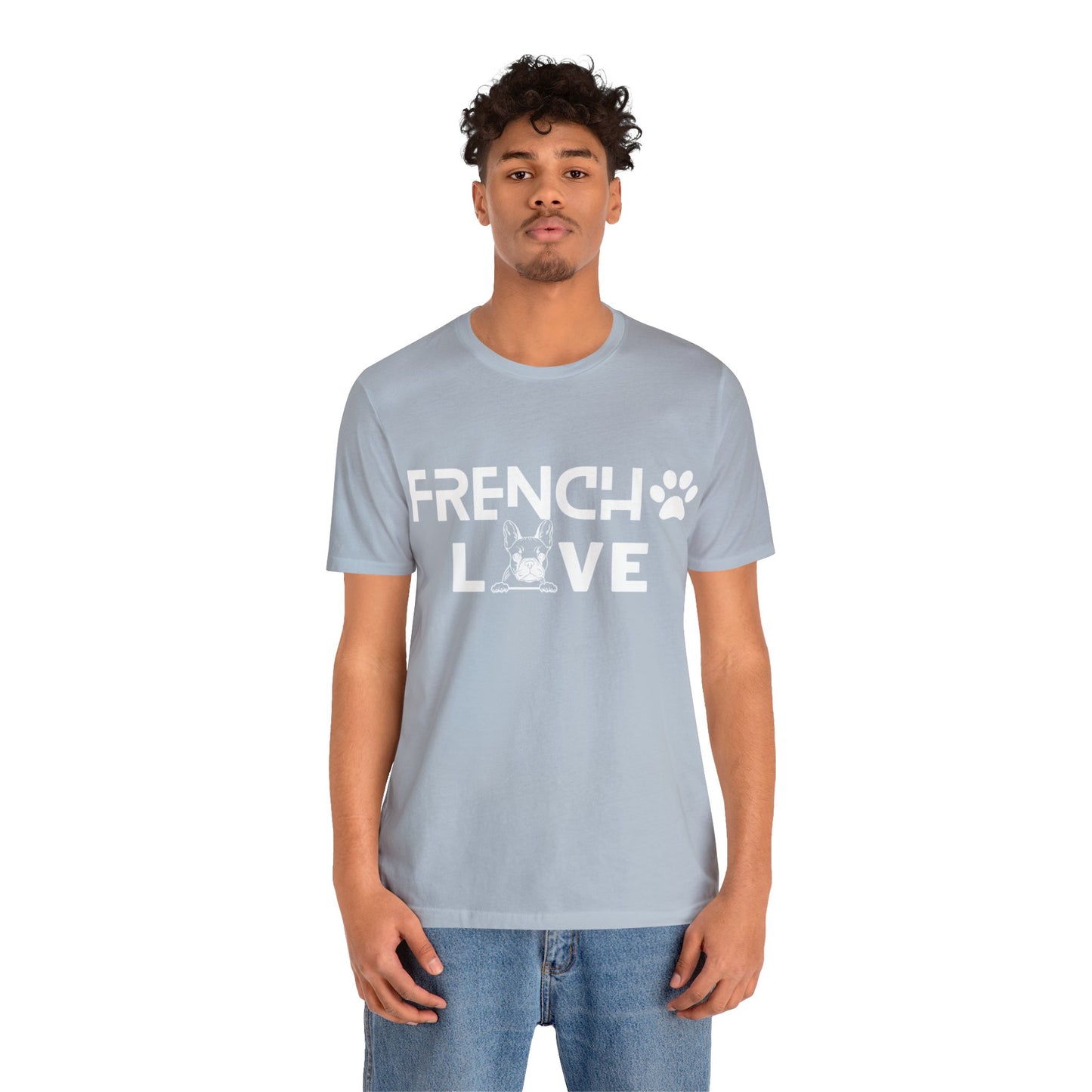 Frenchie Love Short Sleeve Tee Unisex