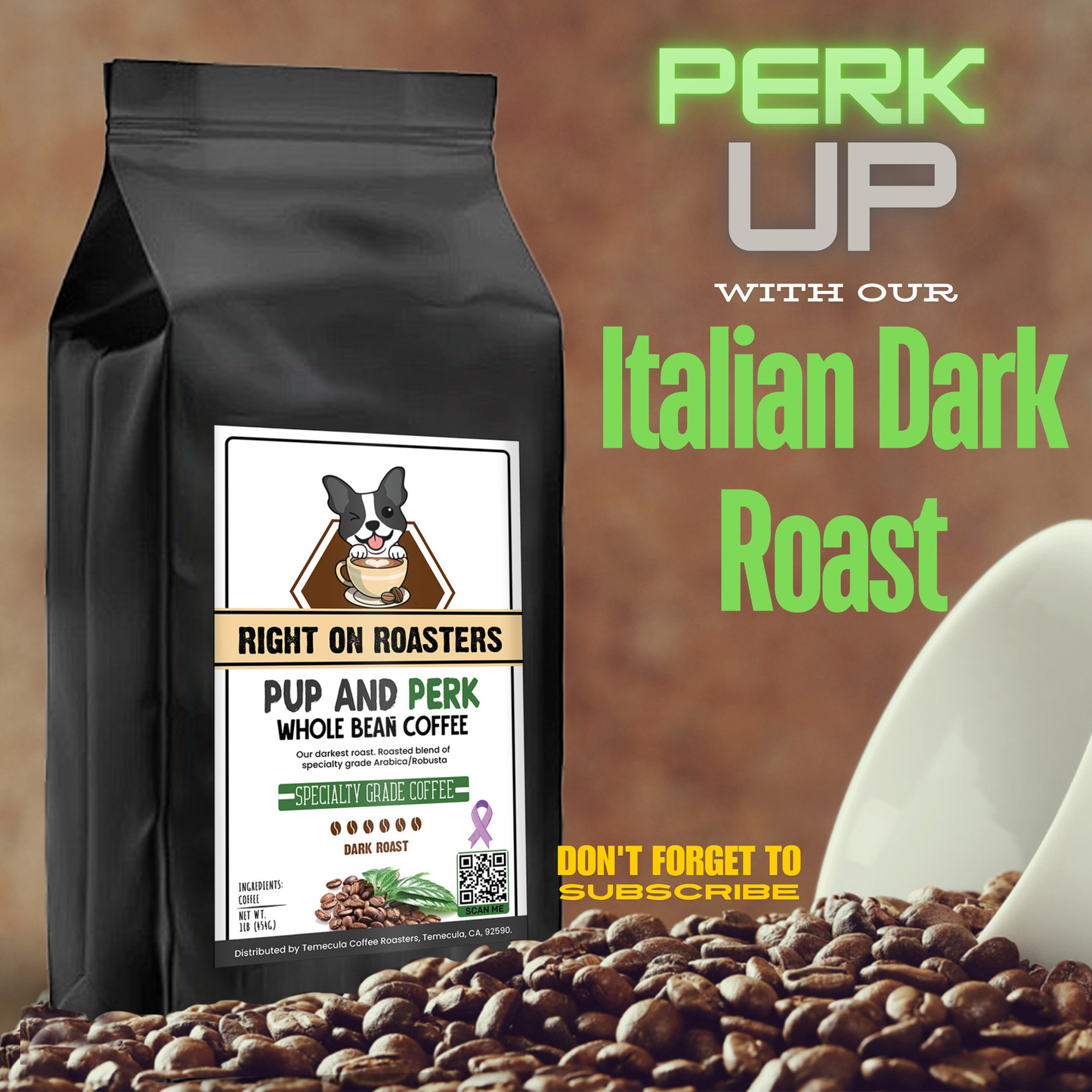 Pup and Perk Italian Roast