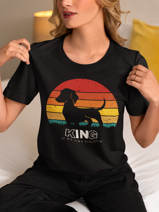 Dachshund King Unisex Jersey Short Sleeve Tee